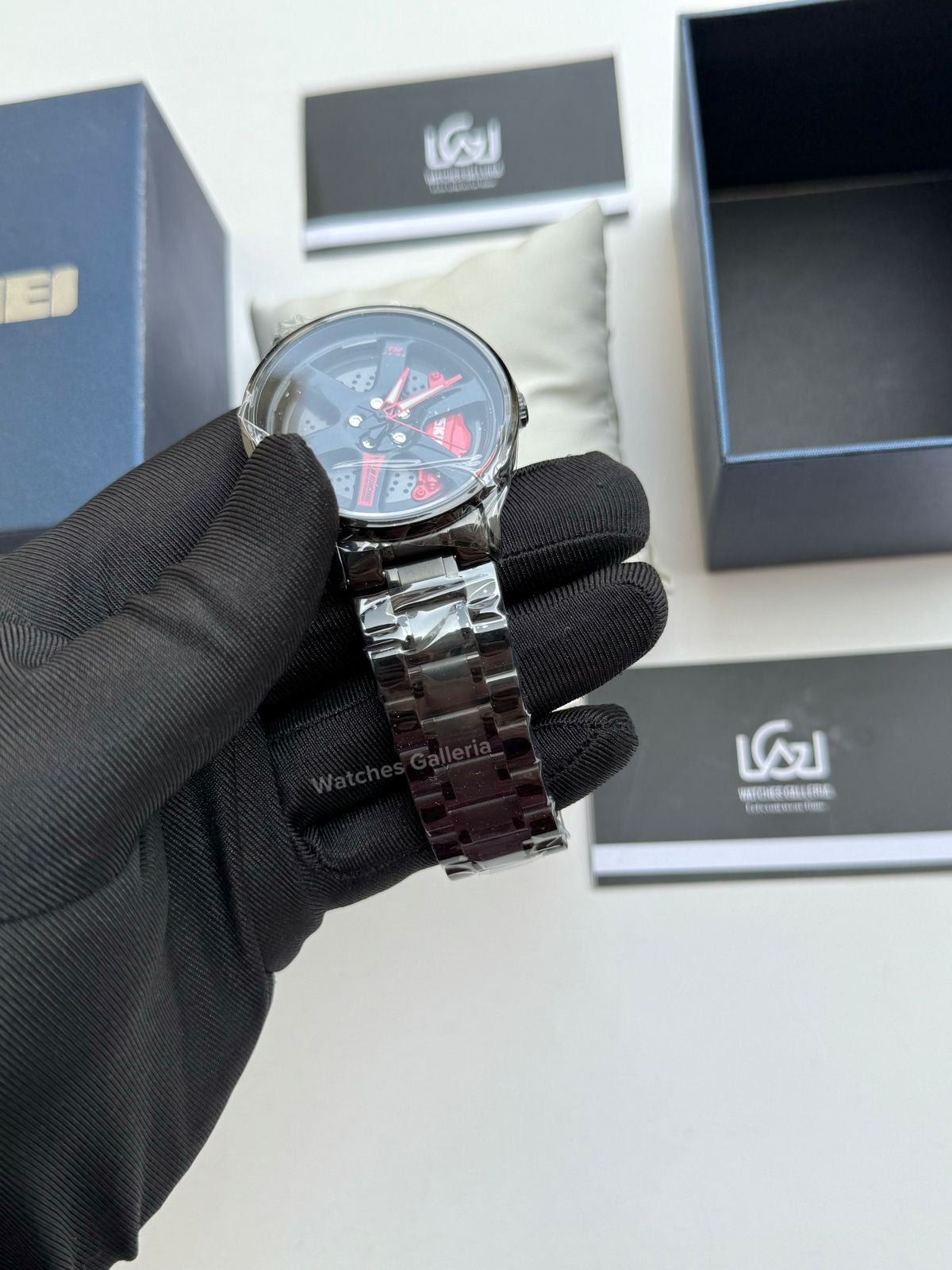 Skmei Wheel Watch Quartz (Red) SK1824 Watches Galleria