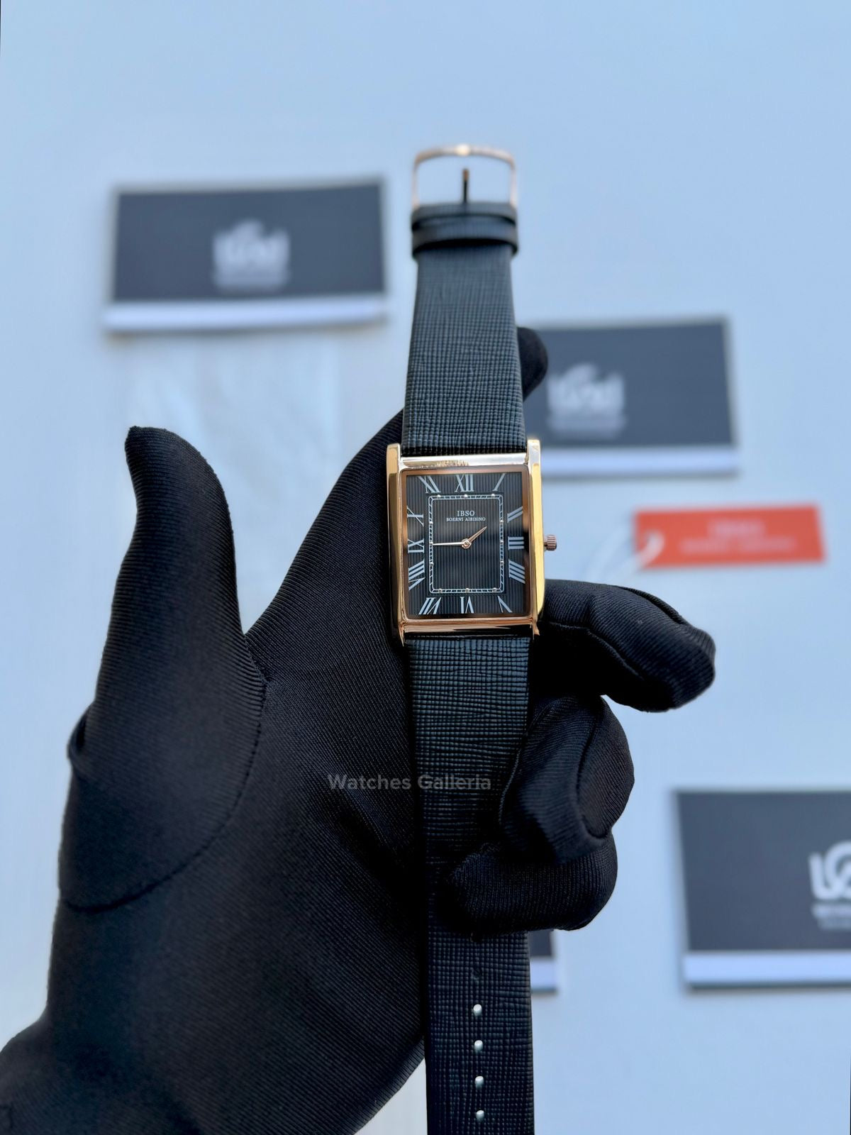 IBSO Tank Watch (Black) IBSO2232 Watches Galleria