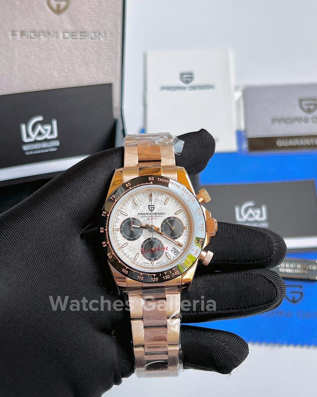 Pagani Design Daytona Quartz (Rose Gold) PD1644
