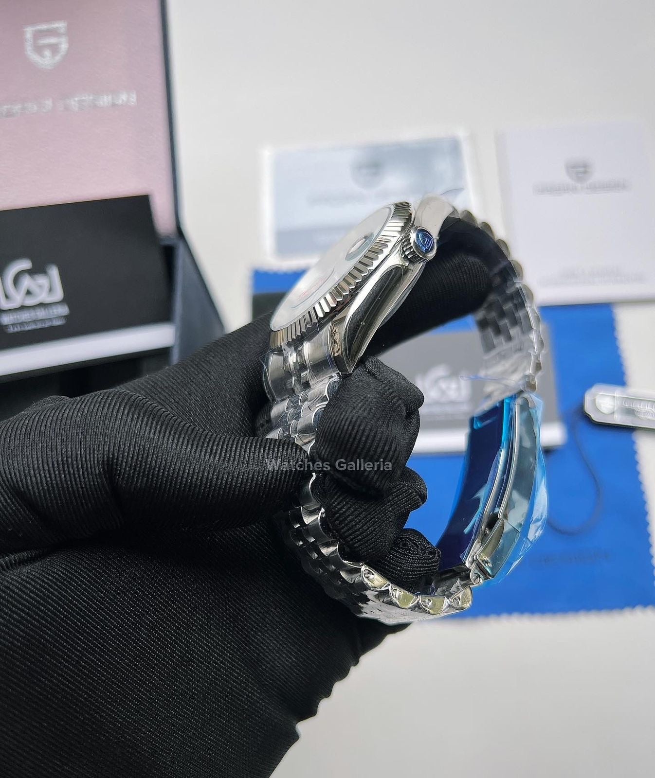 Pagani Design DateJust Automatic (Ice Blue) PD1645