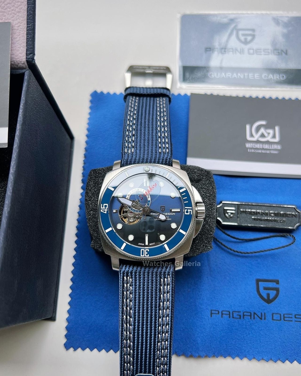 Pagani Design Submersible Blue Dial PD1736