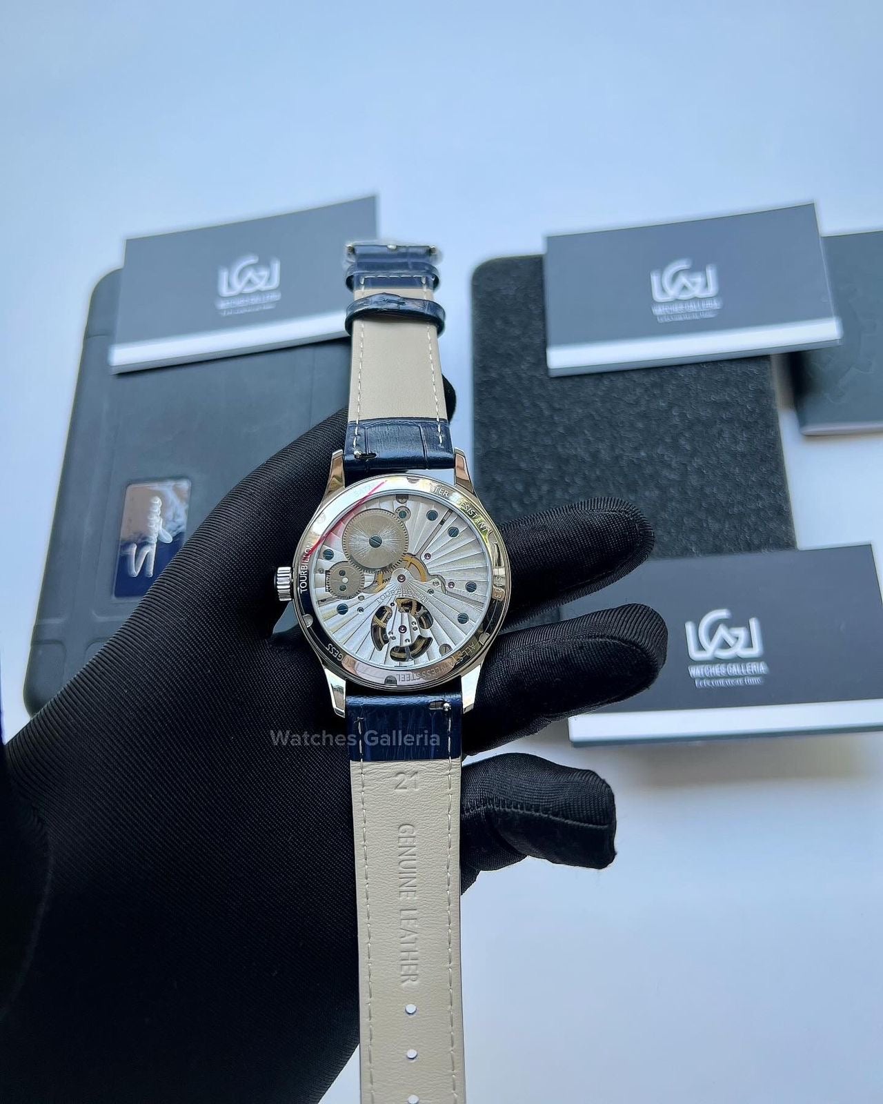 Sugess Tourbillon Master Automatic (Blue) SU8230STRF Watches Galleria