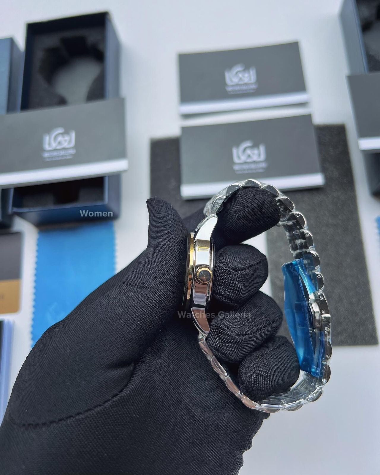 Lige Date Day Couple Watch (Gold) Lige9846 Lige10007L