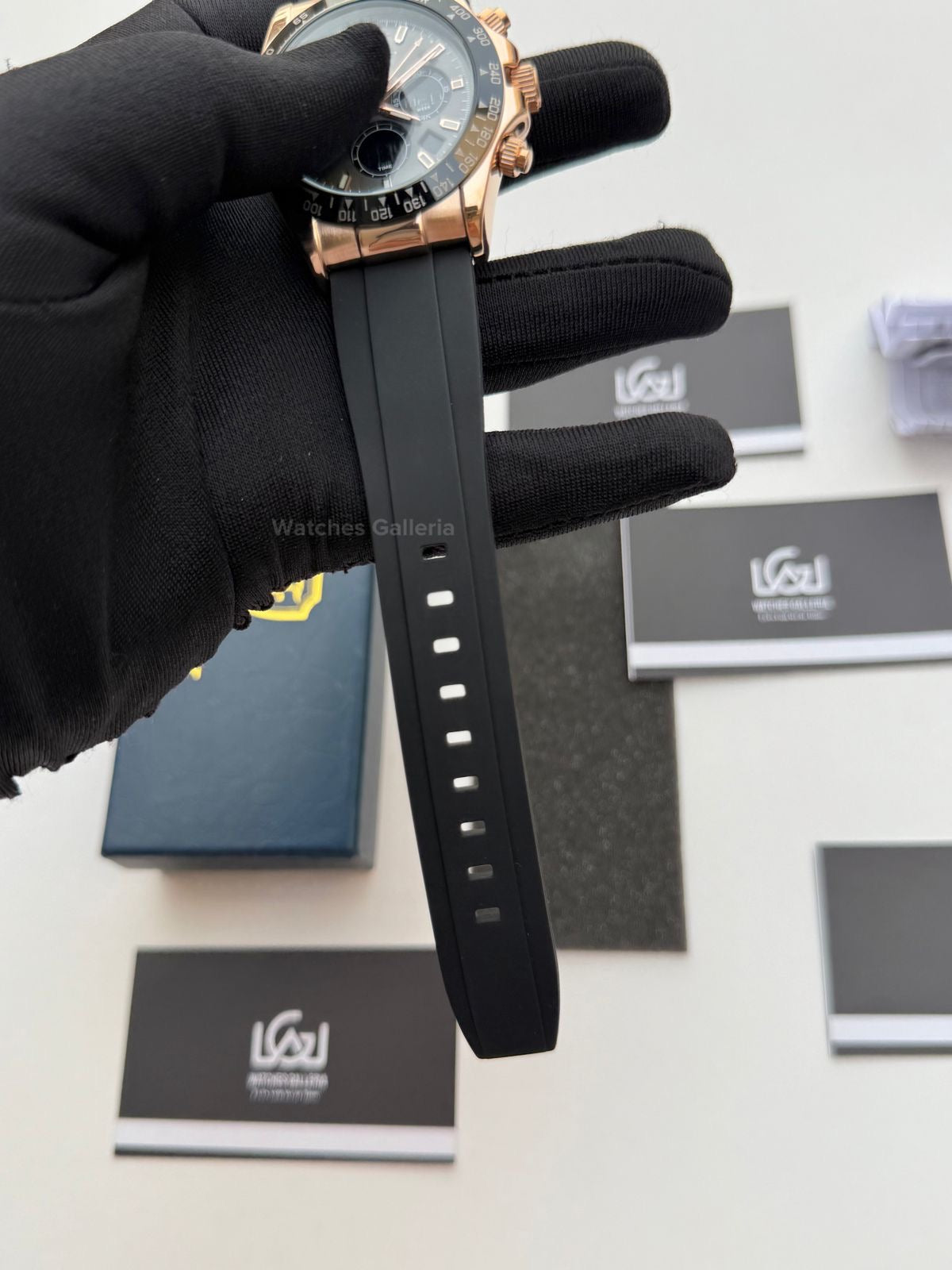 Foxbox Daytona Digital (Black Rose Gold) FB0055 Watches Galleria