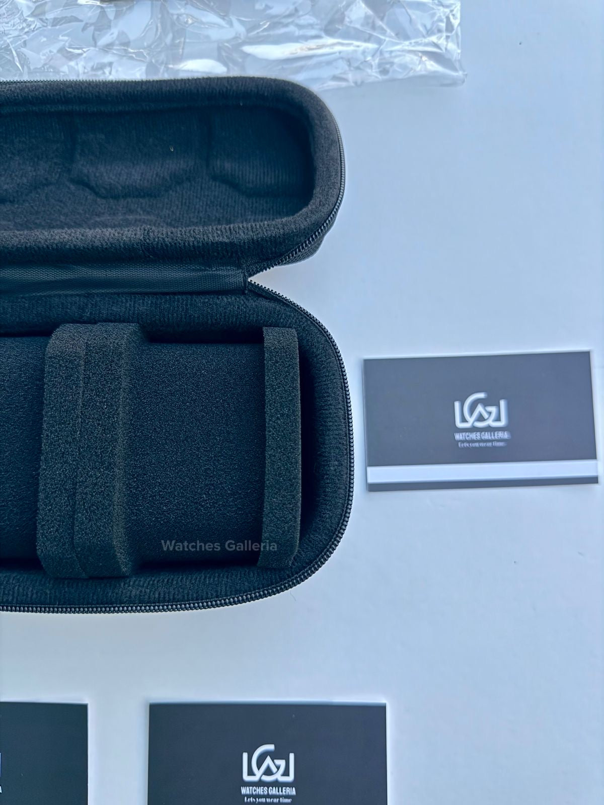 Watch Travel Box Case for 2 Slots Watches Galleria
