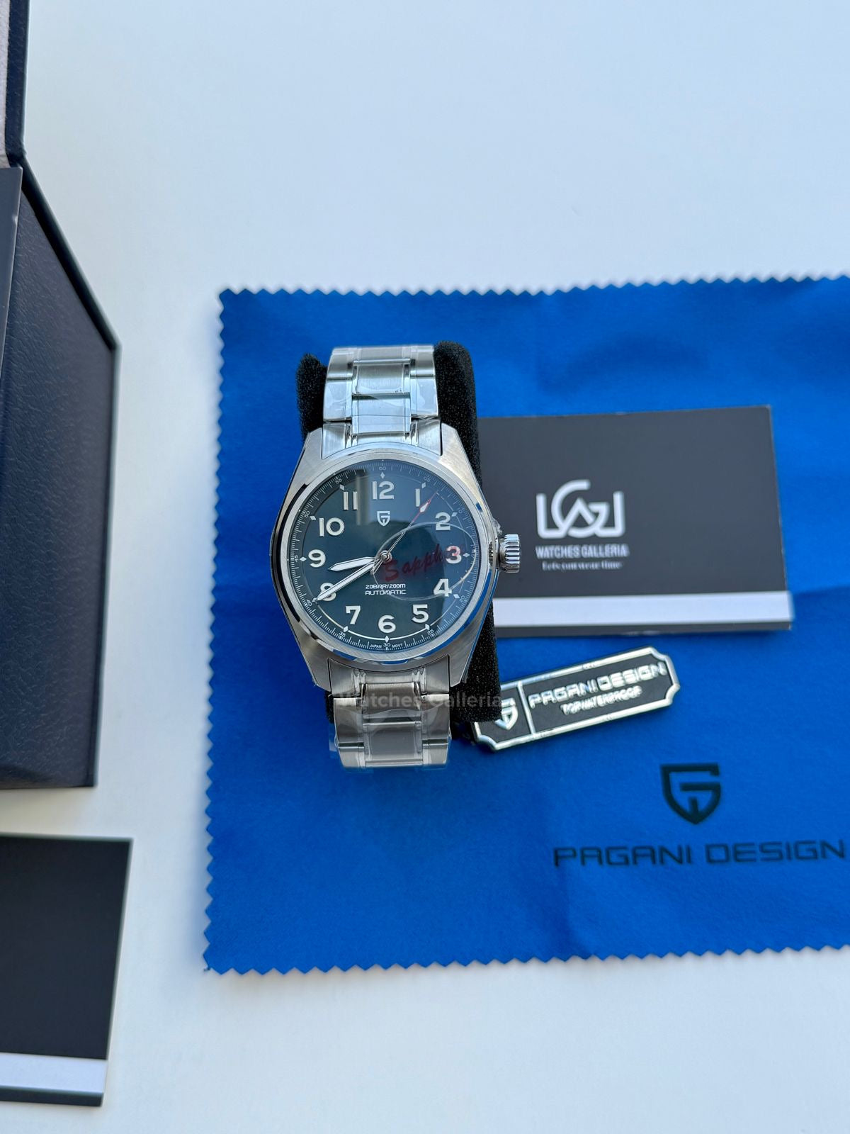 Pagani Design Spirit Pilot Automatic (Blue) PD1717 Watches Galleria