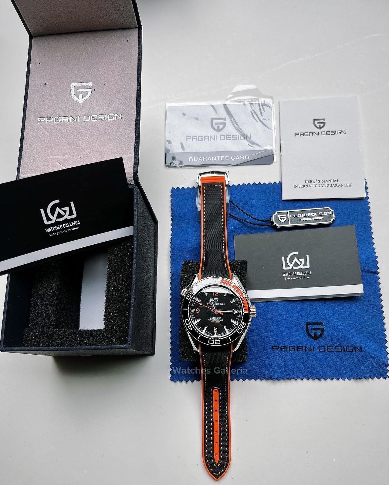 Pagani Design Sea Master Planet Ocean (Orange) PD1679