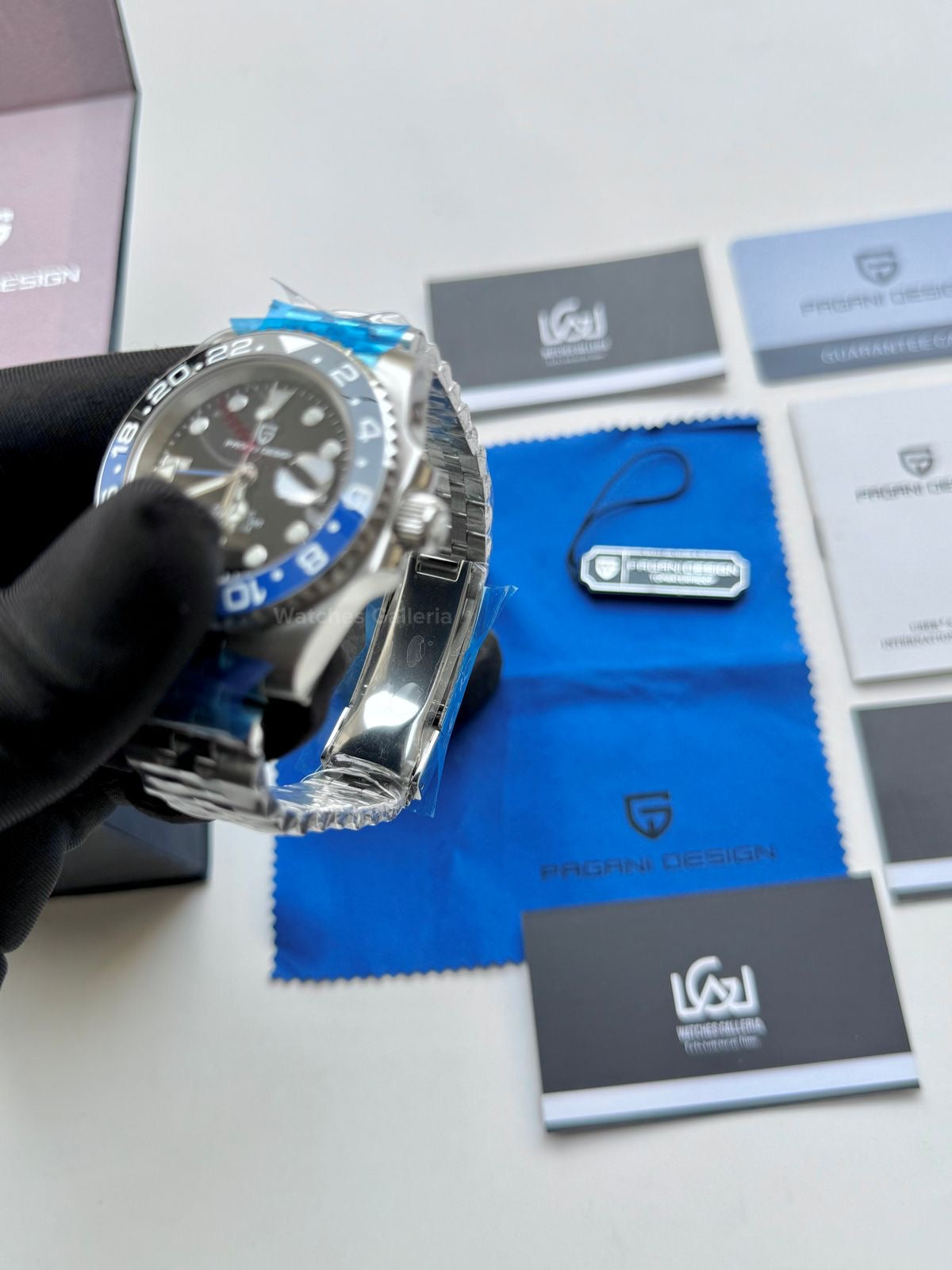 Pagani Design GMT Master II Automatic (Batgirl) Pearl DG5833 PD1662
