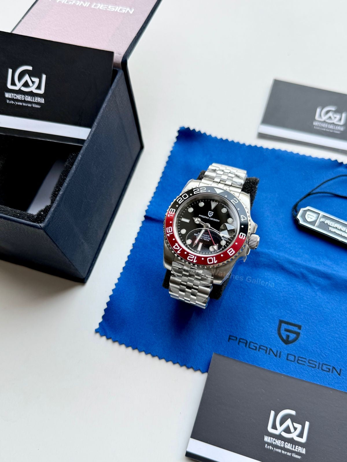 Pagani Design GMT Master II Automatic (Coke) Pearl DG5833 PD1662