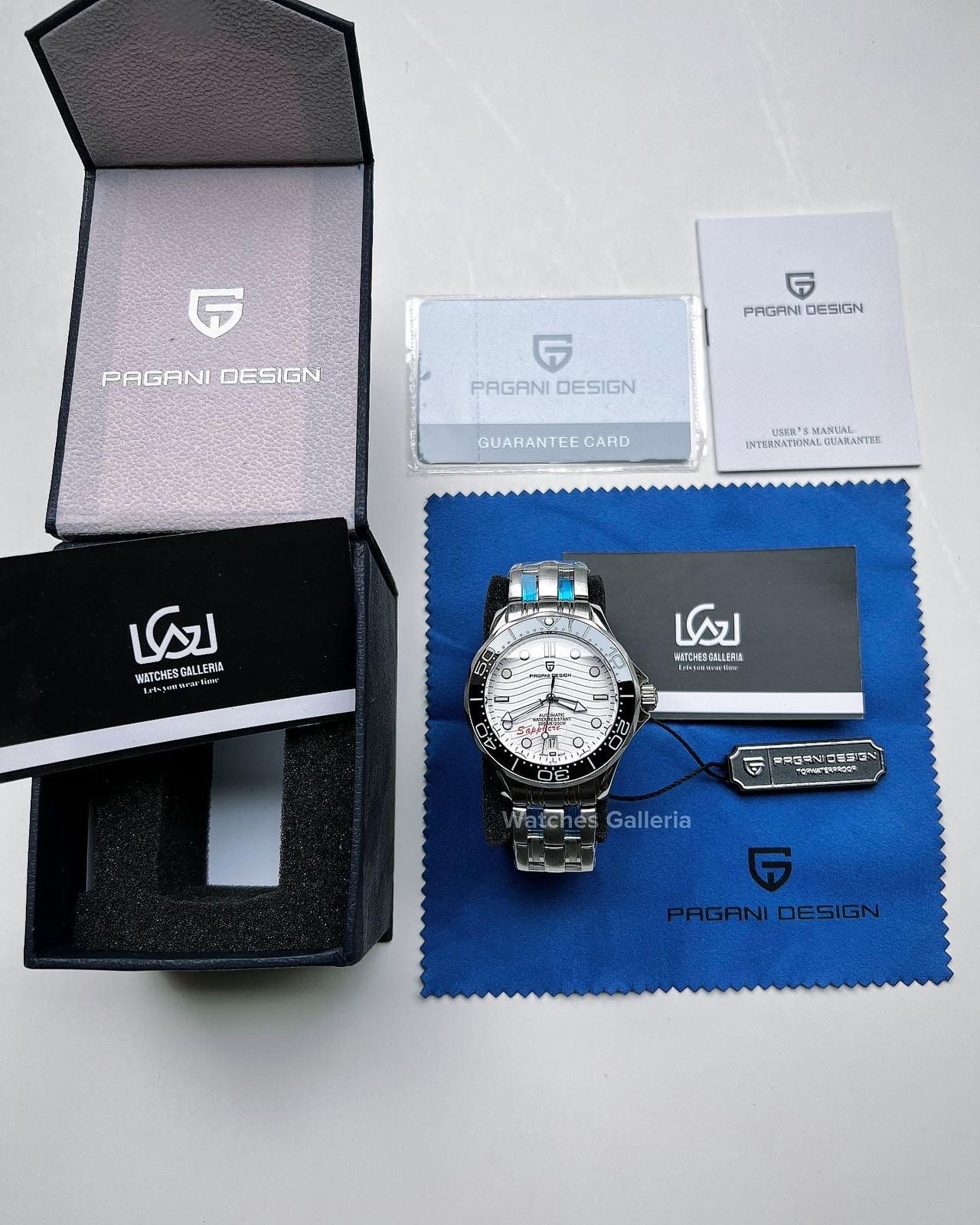Pagani Design Seamaster Diver Automatic (White) PD1685