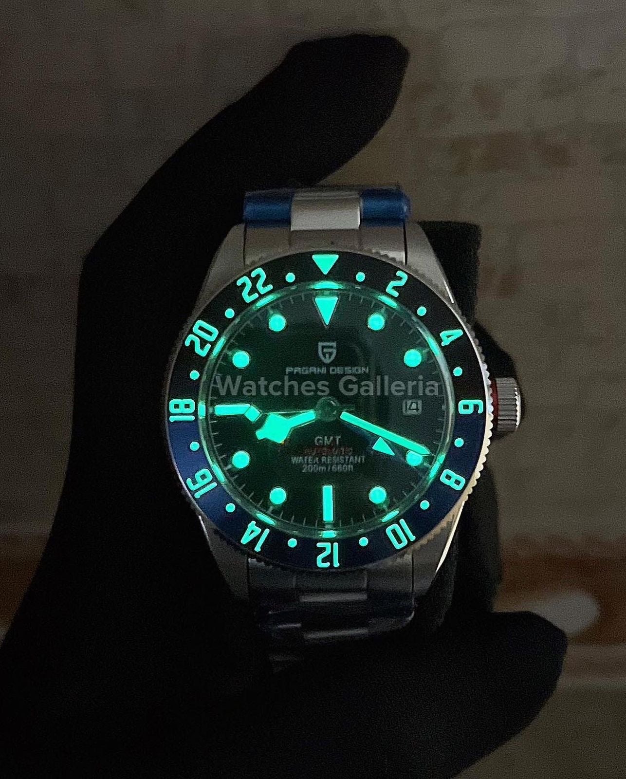 Pagani Design Black Bay GMT (Batman) PD1706