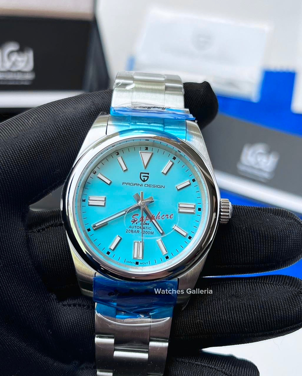 Pagani Design Oyster Perpetual Automatic (Tifanny Blue) PD1690