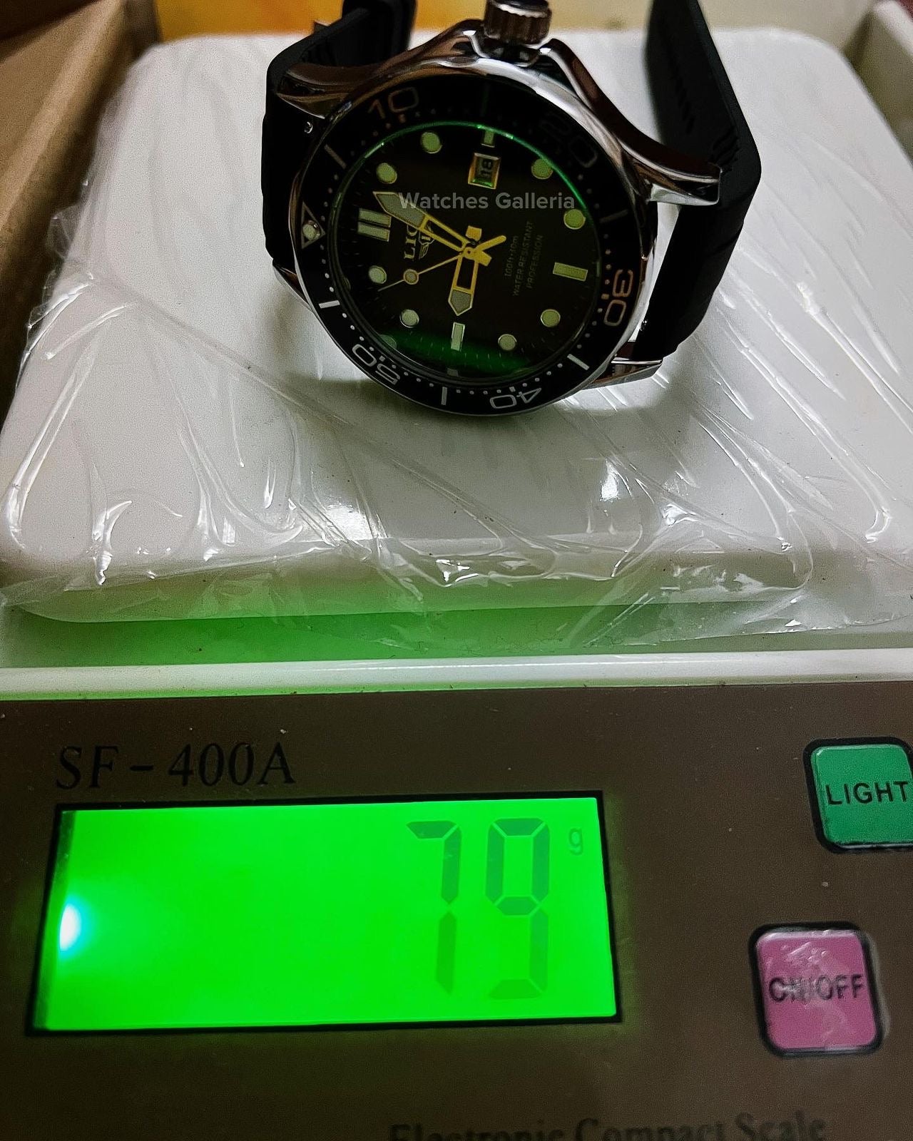 Lige Sea Master Diver Quartz (Black) LG8963
