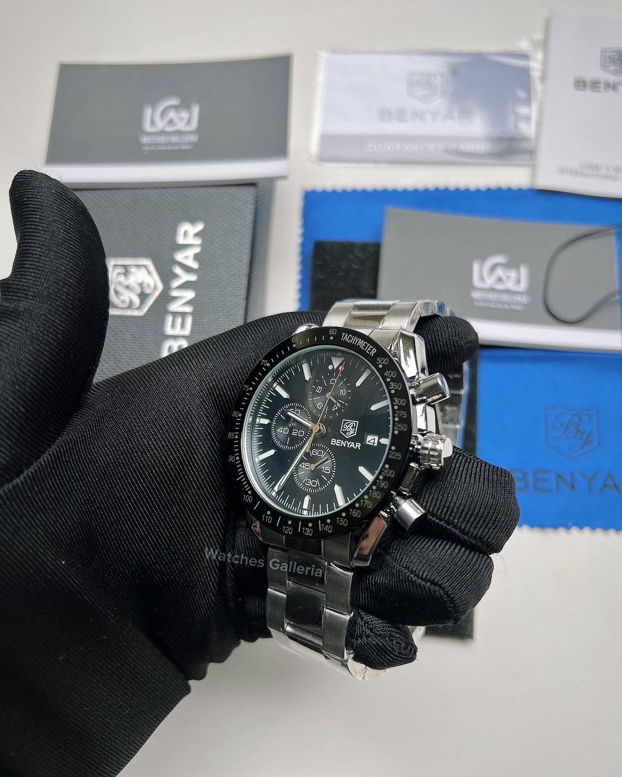 Benyar Speedmaster Quartz (Black) BY5140