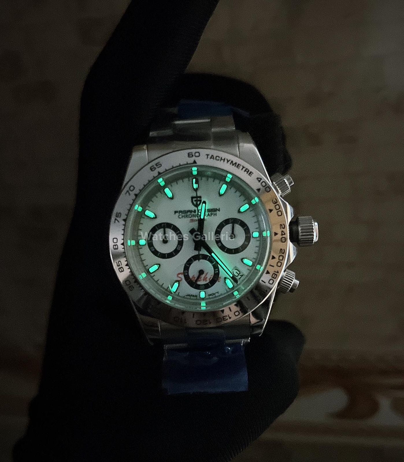 Pagani Design Daytona Quartz (White) PD1727