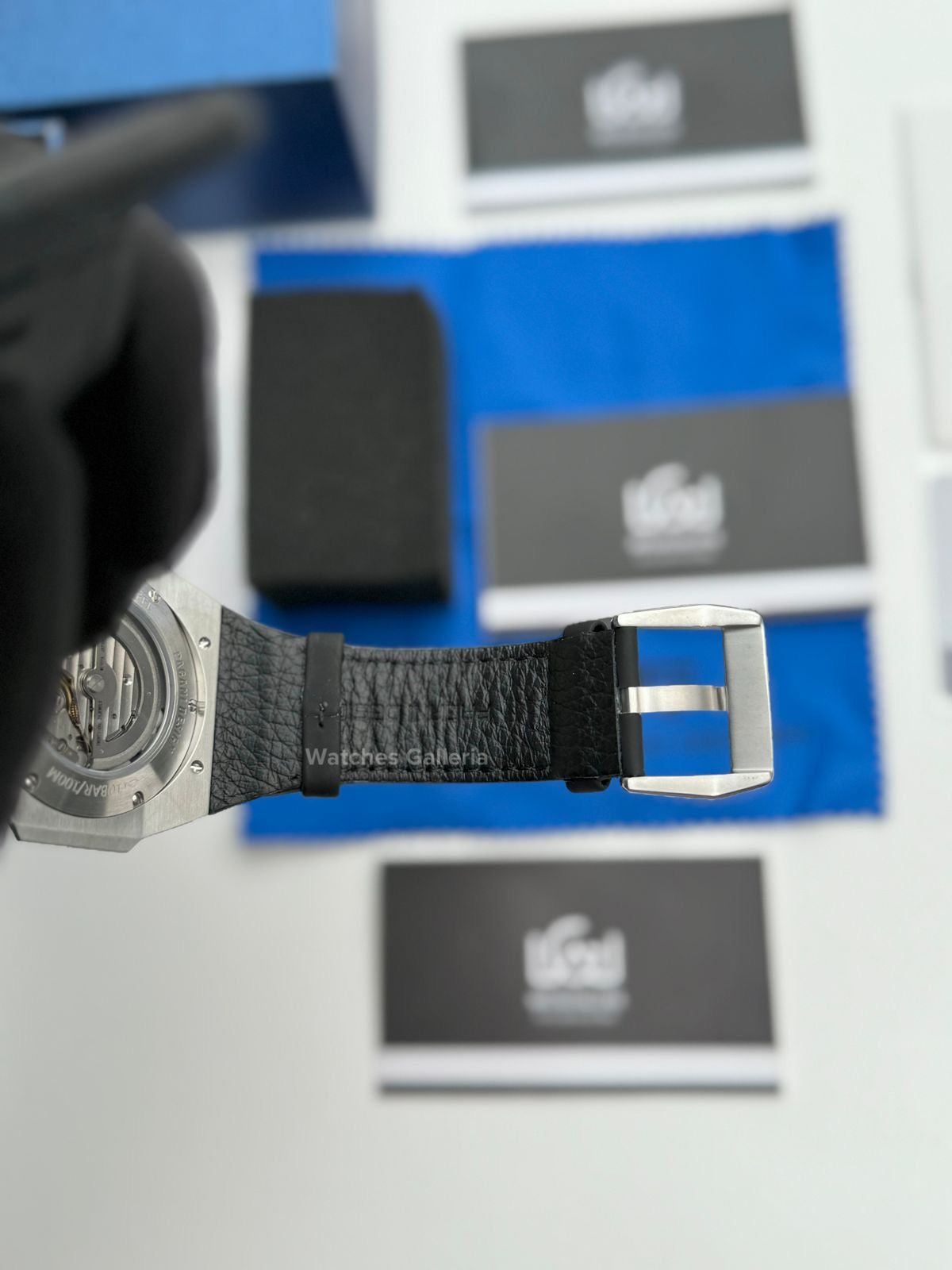 Pagani Design Werdelin Japan Automatic Movement (Silver/Black) PDys007 Watches Galleria