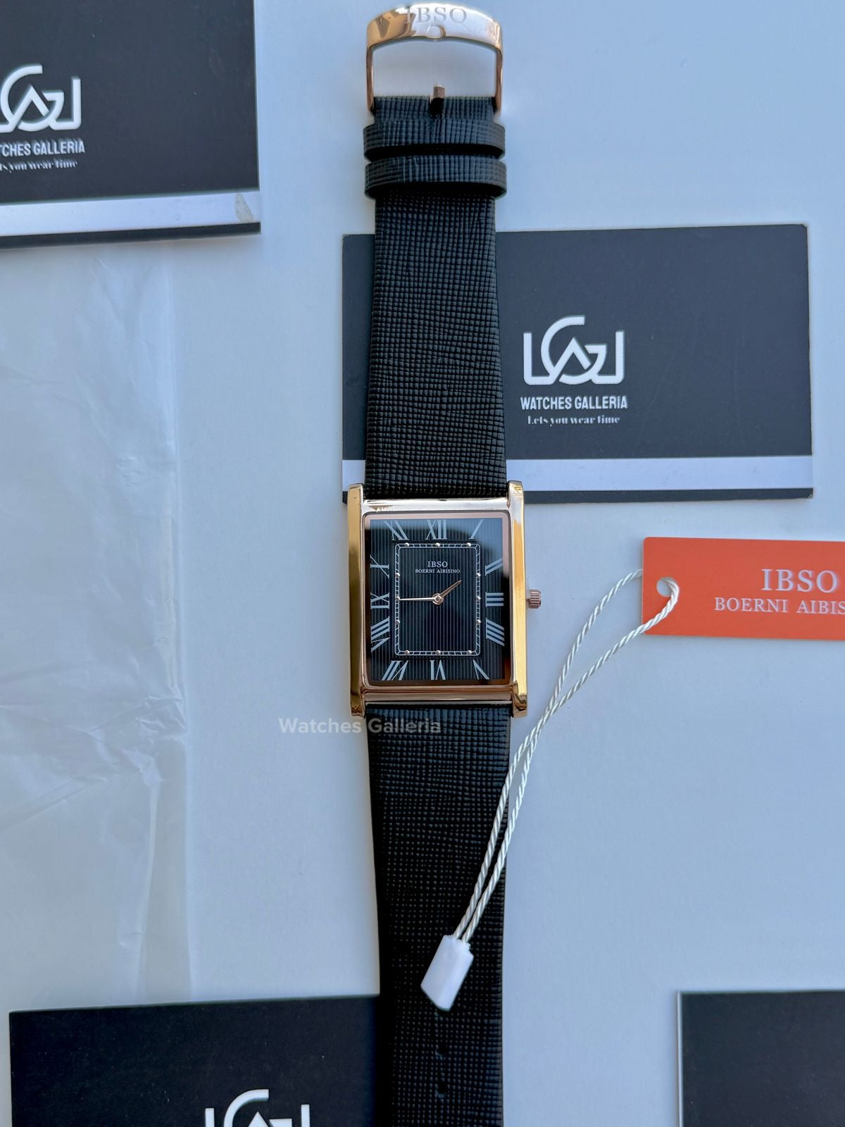 IBSO Tank Watch (Black) IBSO2232 Watches Galleria