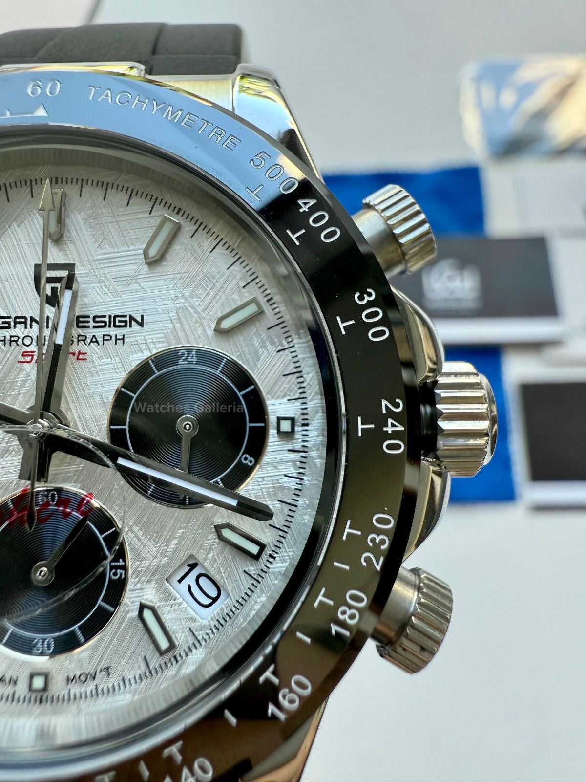 Pagani Design Daytona Quartz (White Meteorite) PD1664