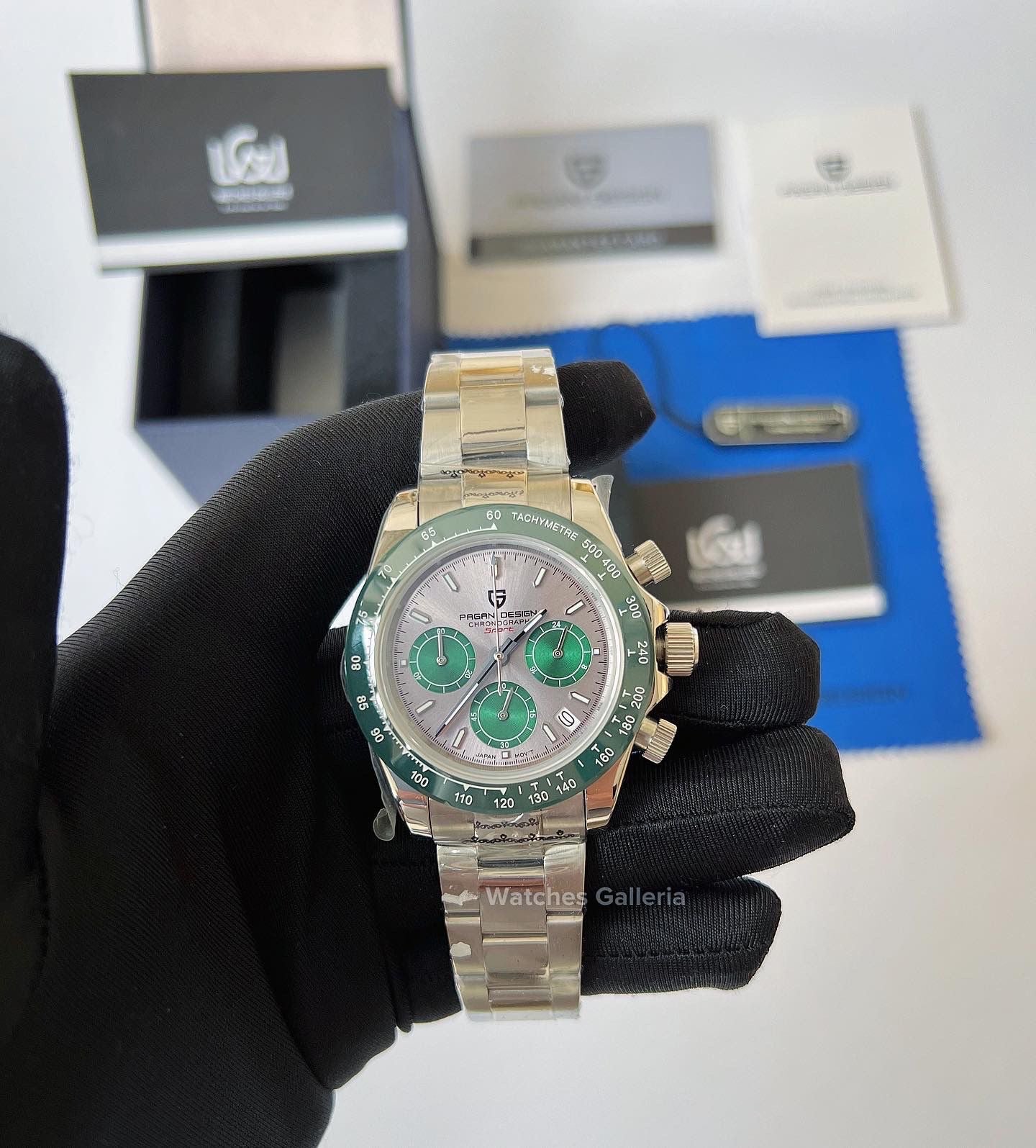 Pagani Design Daytona Quartz (Green) PD1644