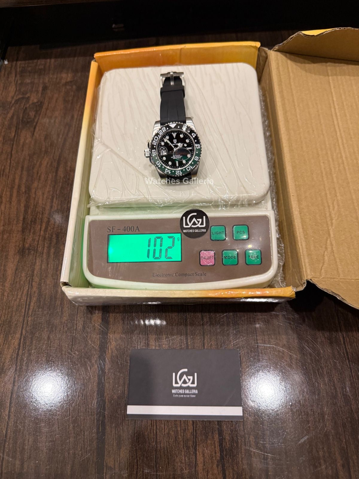 Pagani Design GMT Master I Sprite Automatic(Silicon Exclusive) PD1662 Watches Galleria