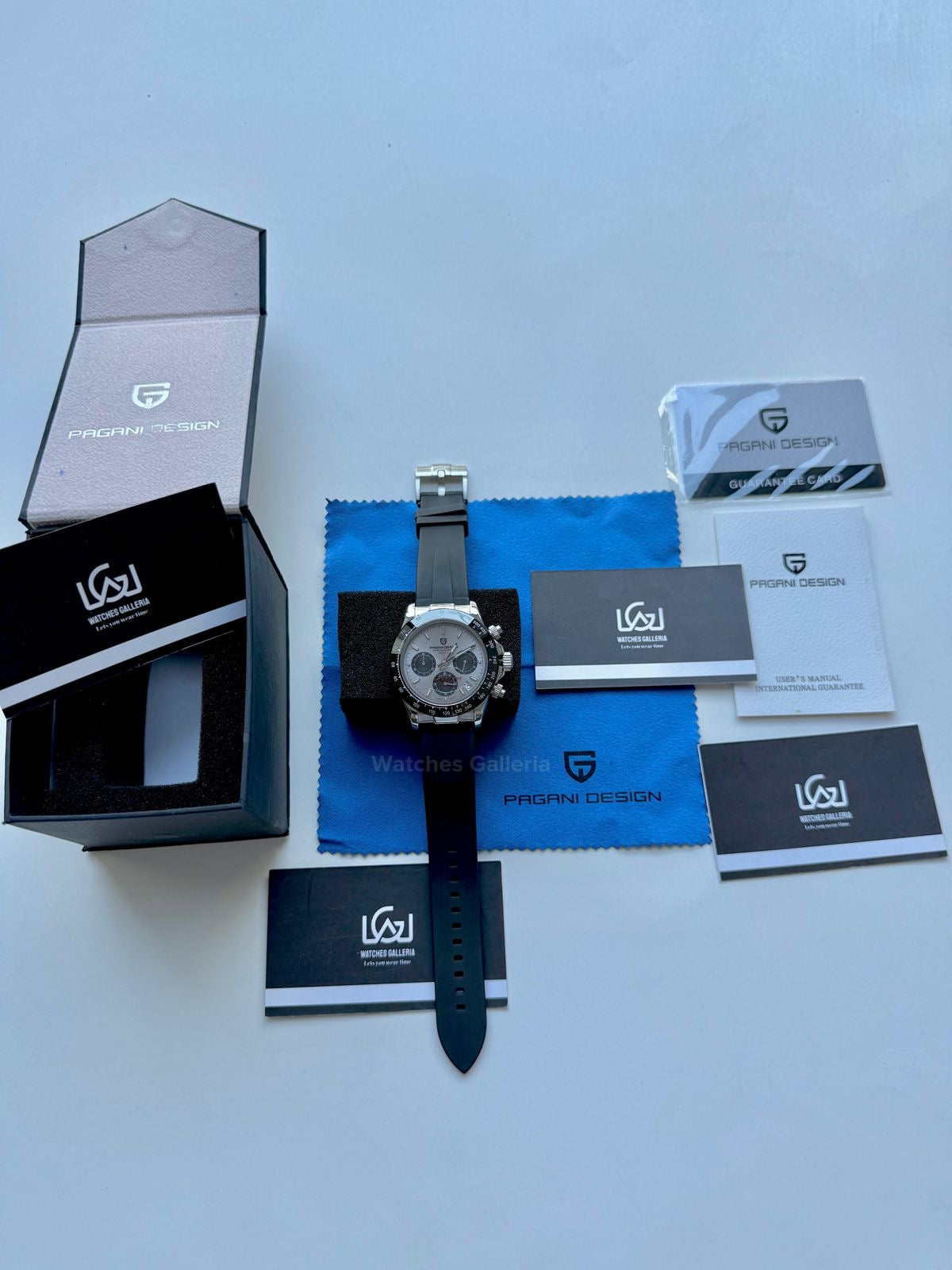 Pagani Design Daytona Quartz (Silver) PD1664