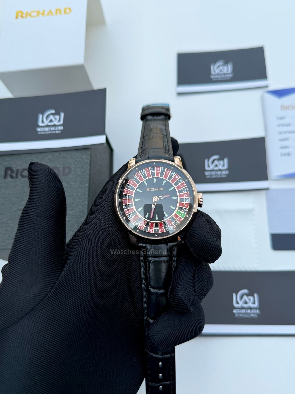 Richard Casino Automatic (Black) RH002 Watches Galleria