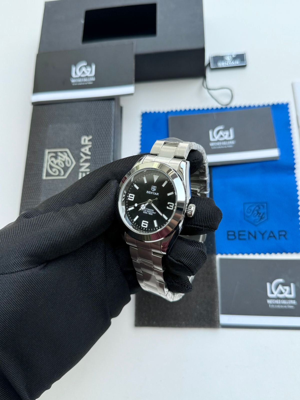 Benyar Explorer Automatic (Black) BY5177 Watches Galleria