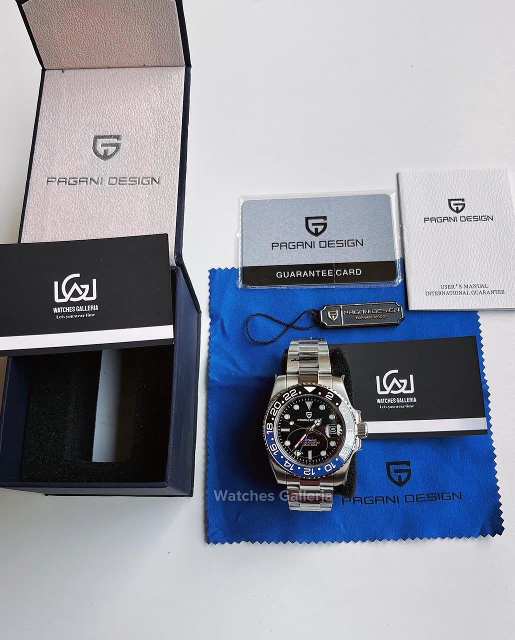 Pagani Design GMT Master Automatic (Batman) PD1662