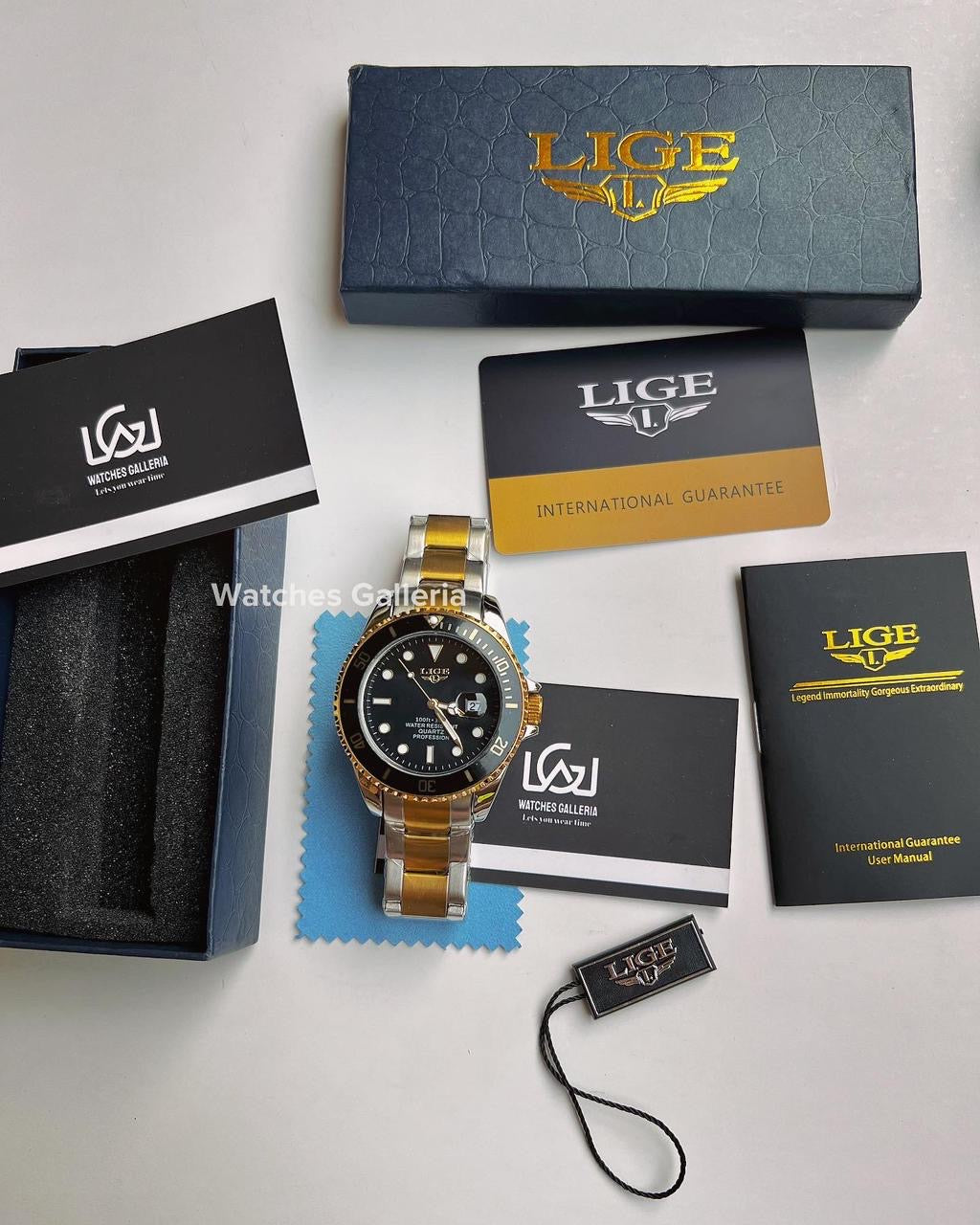 Lige Submariner Quartz (Two Tone) LG10045