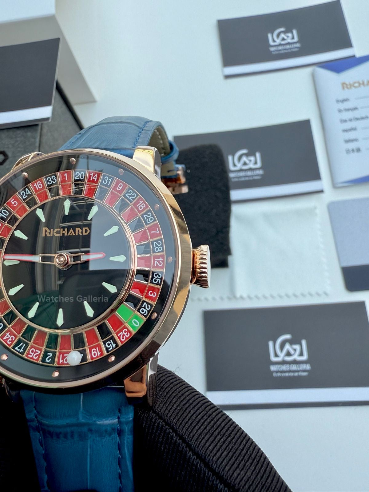Richard Casino Automatic (Blue) RH002 Watches Galleria