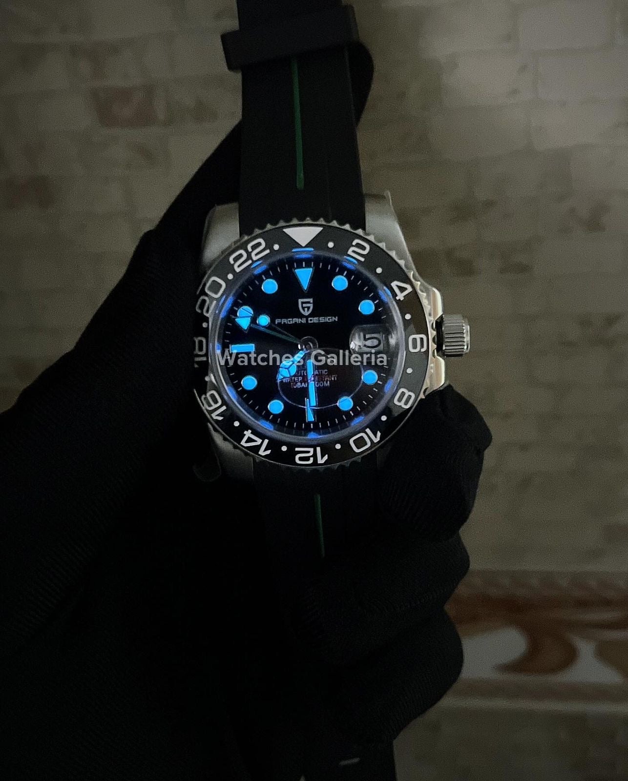 Pagani Design GMT Master Automatic (All Black) PD1662