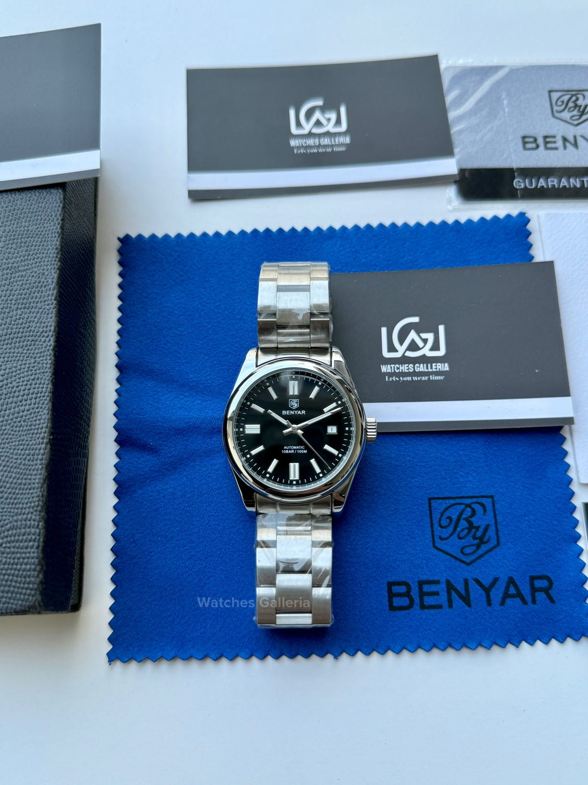 Benyar Oyster Perpetual Automatic (Black) BY5185 Watches Galleria