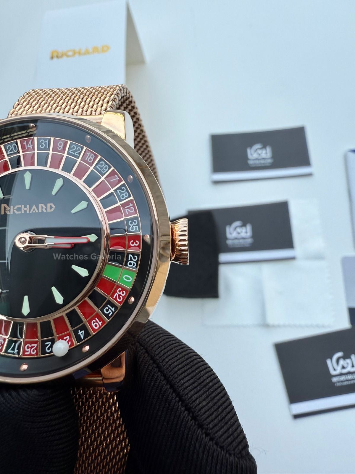 Richard Casino Automatic (Mesh Bracelet) RH002 Watches Galleria