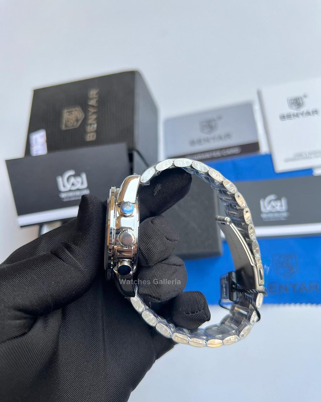 Benyar Black Bay Chronograph Quartz (Blue) BY5194