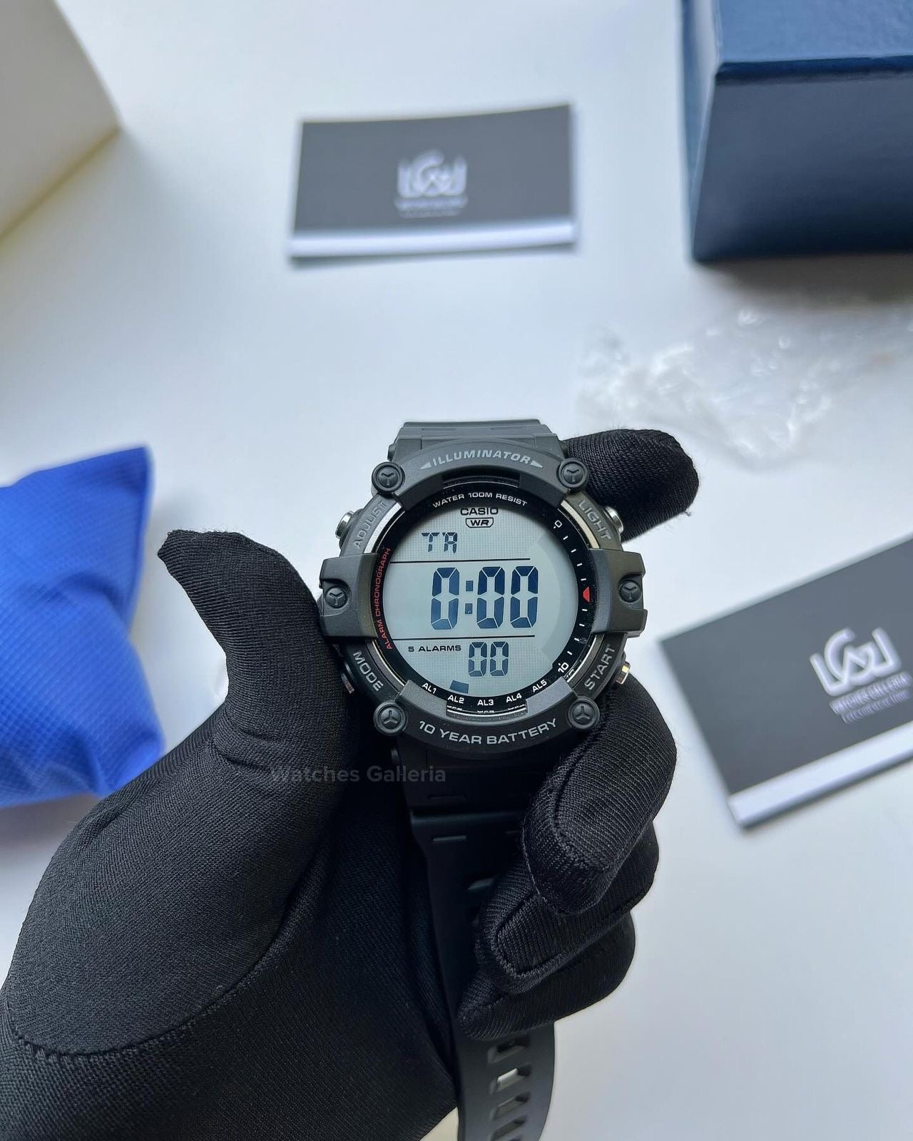 Casio Sports Digital Watch AE1500WH Watches Galleria