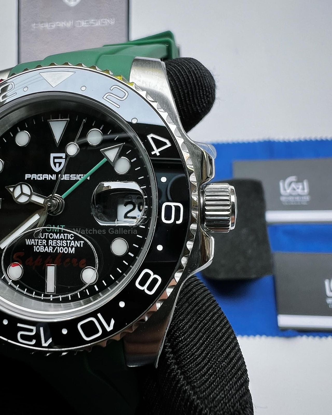 Pagani Design GMT Master I (All Black) PD1662