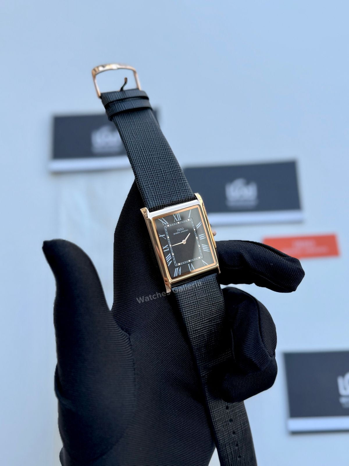 IBSO Tank Watch (Black) IBSO2232 Watches Galleria