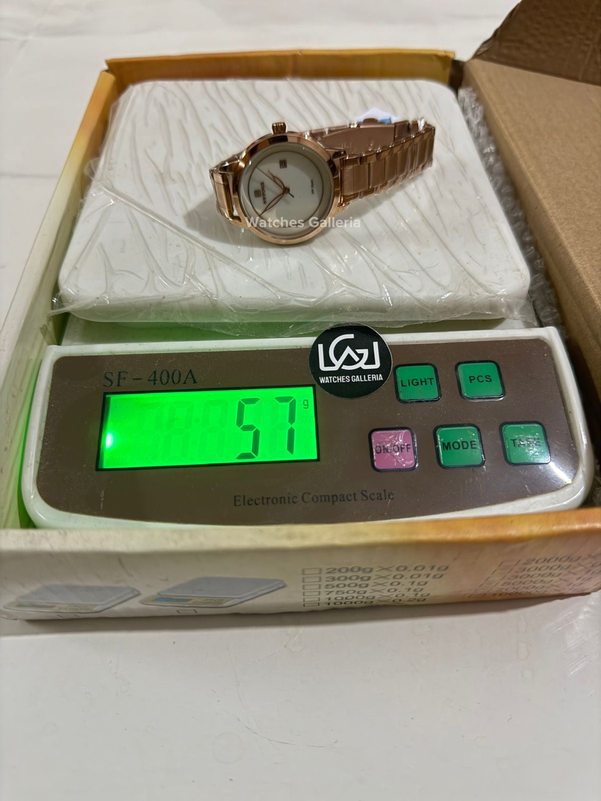 Naviforce Ladies Date Just (Rose Gold) NF5008L Watches Galleria