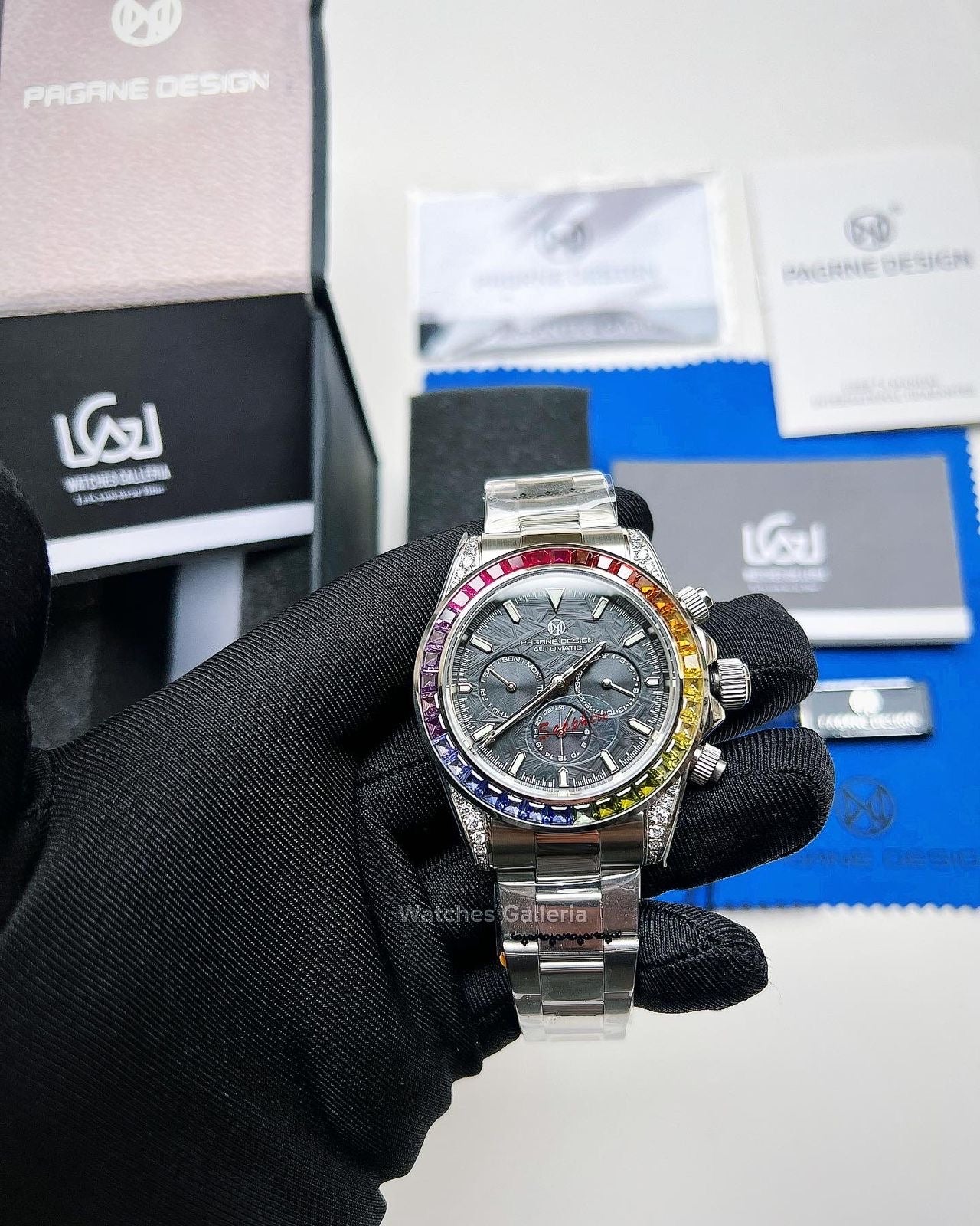 Pagrne Design Rainbow Daytona Automatic PG1666