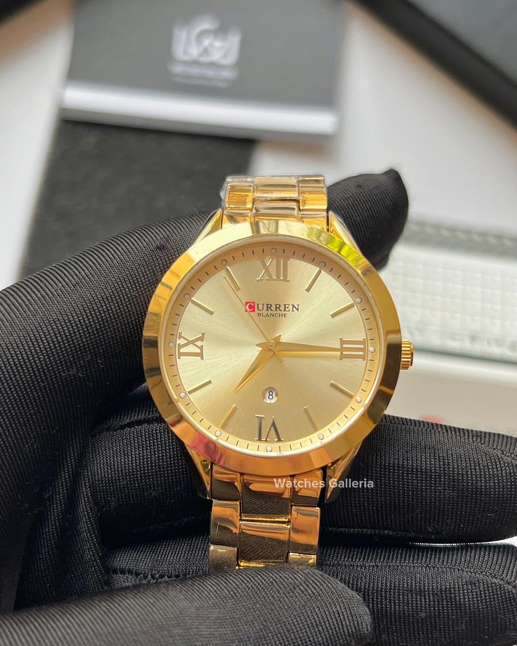 Curren Datejust Ladies Watch Quartz (Rose Gold/White) C9007