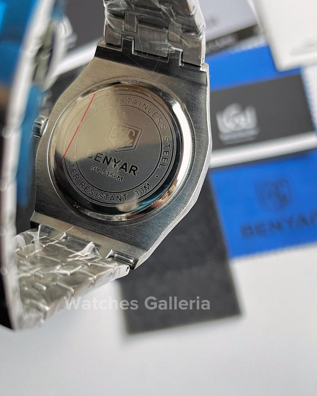 Benyar Royal Oak V1 Quartz (Blue) BY5156