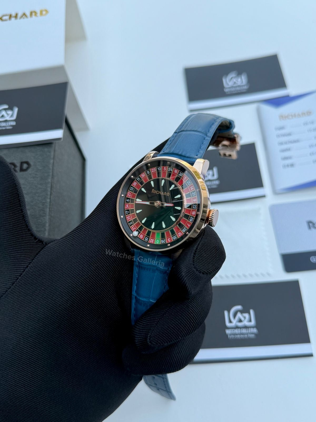Richard Casino Automatic (Blue) RH002 Watches Galleria