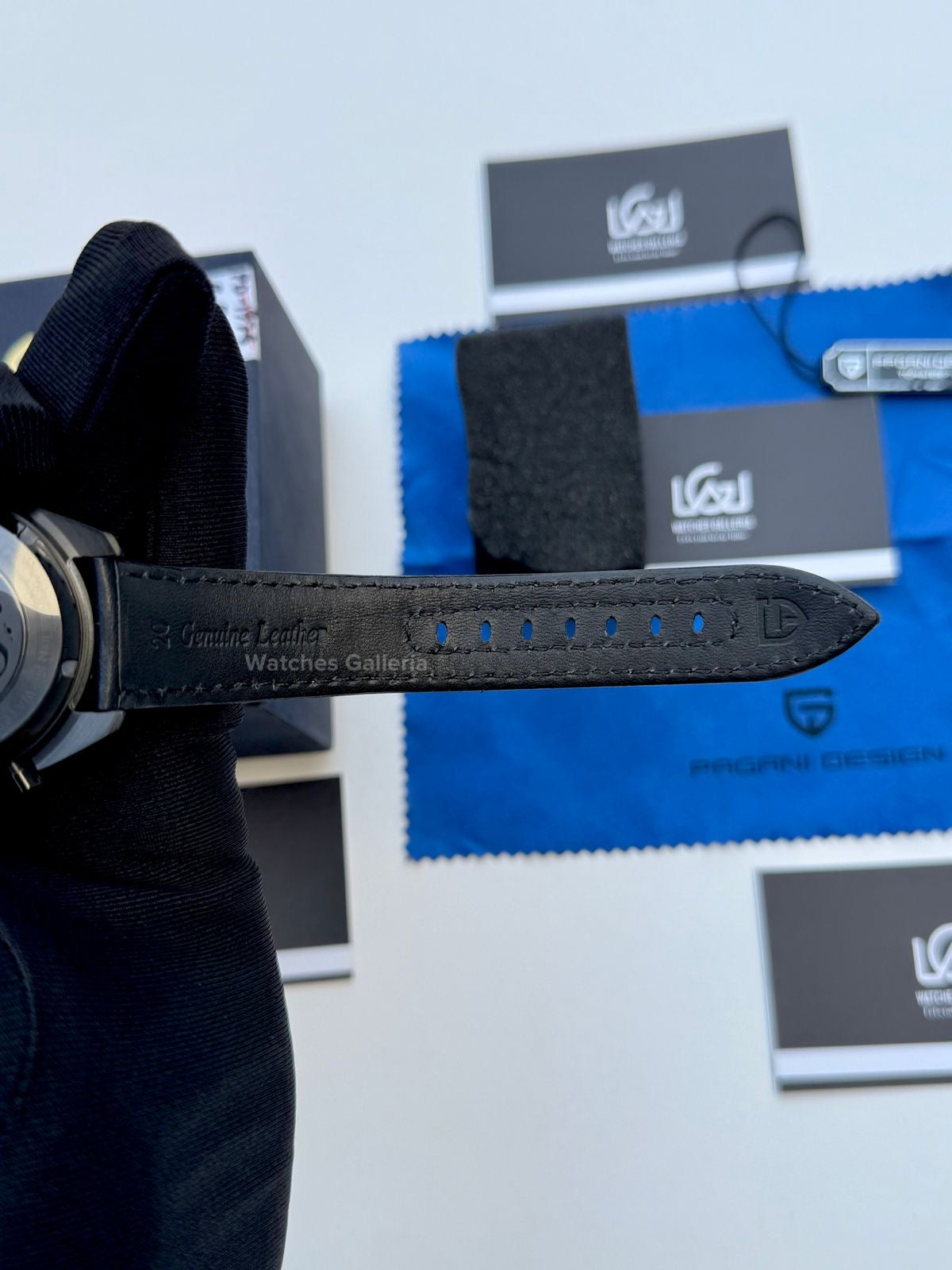 Pagani Design Speedmaster Dark Side of the Moon Apollo 8 Quartz PD1779 Watches Galleria