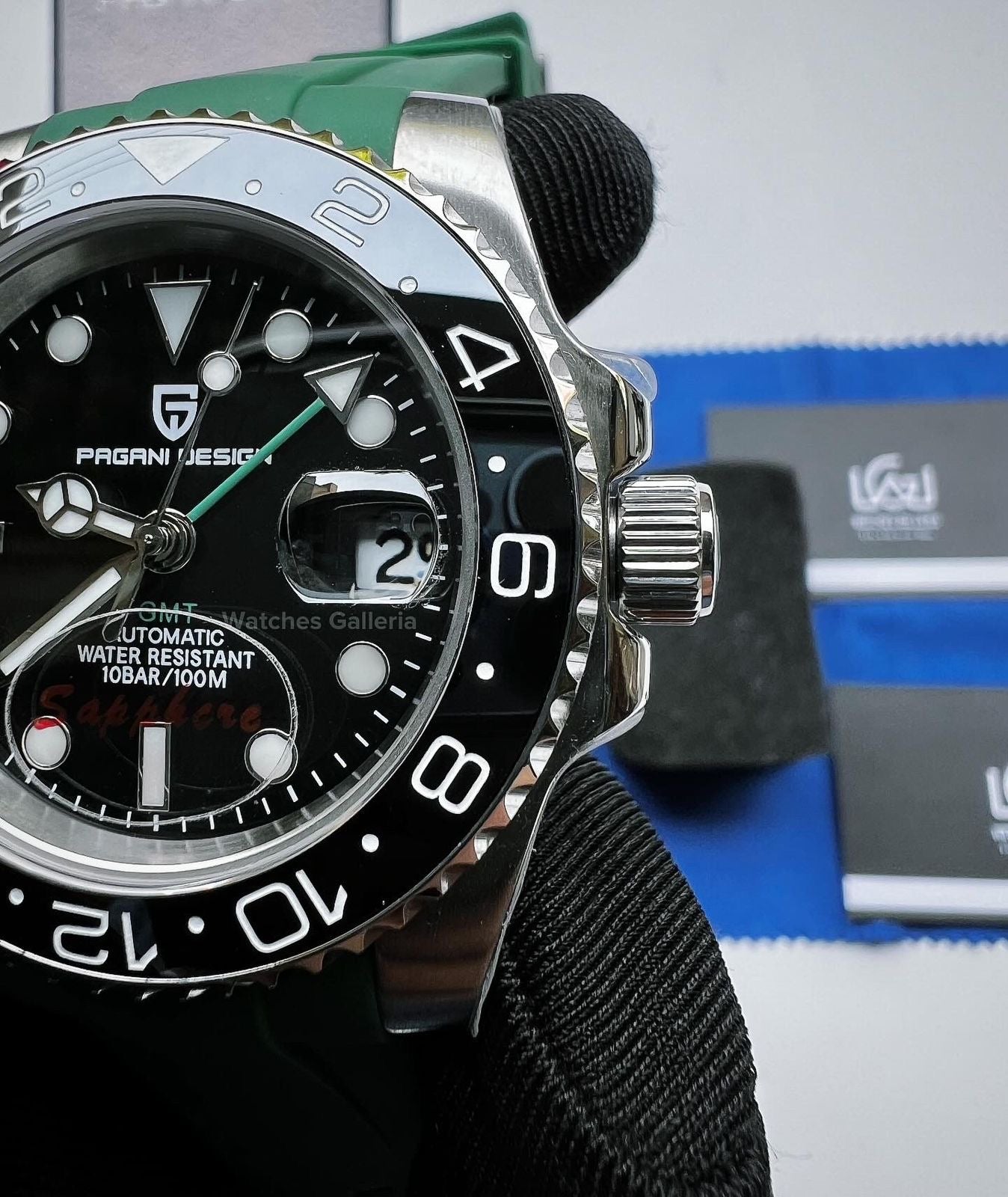 Pagani Design GMT Master I (All Black) PD1662