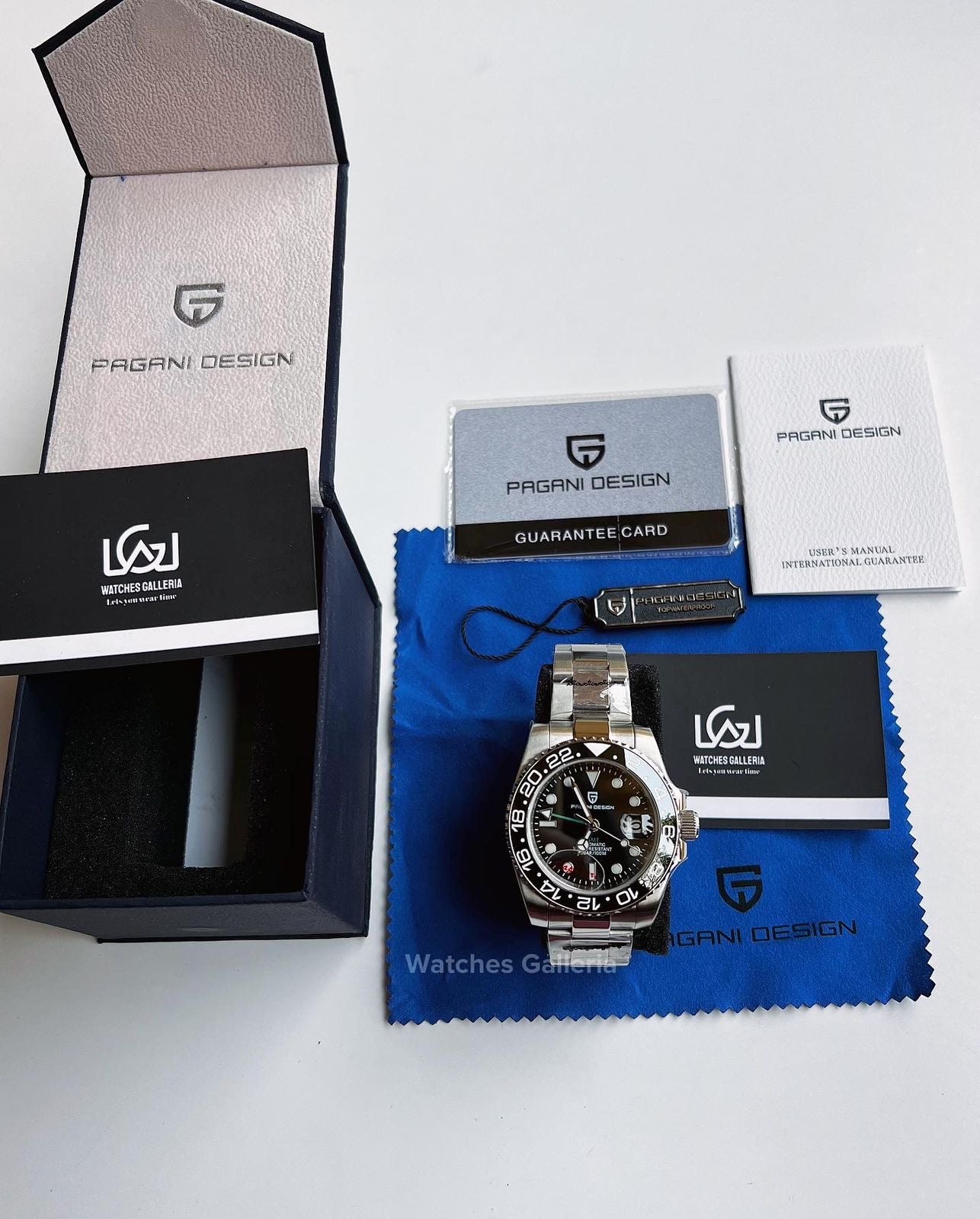 Pagani Design GMT Master Automatic (Black) PD1662