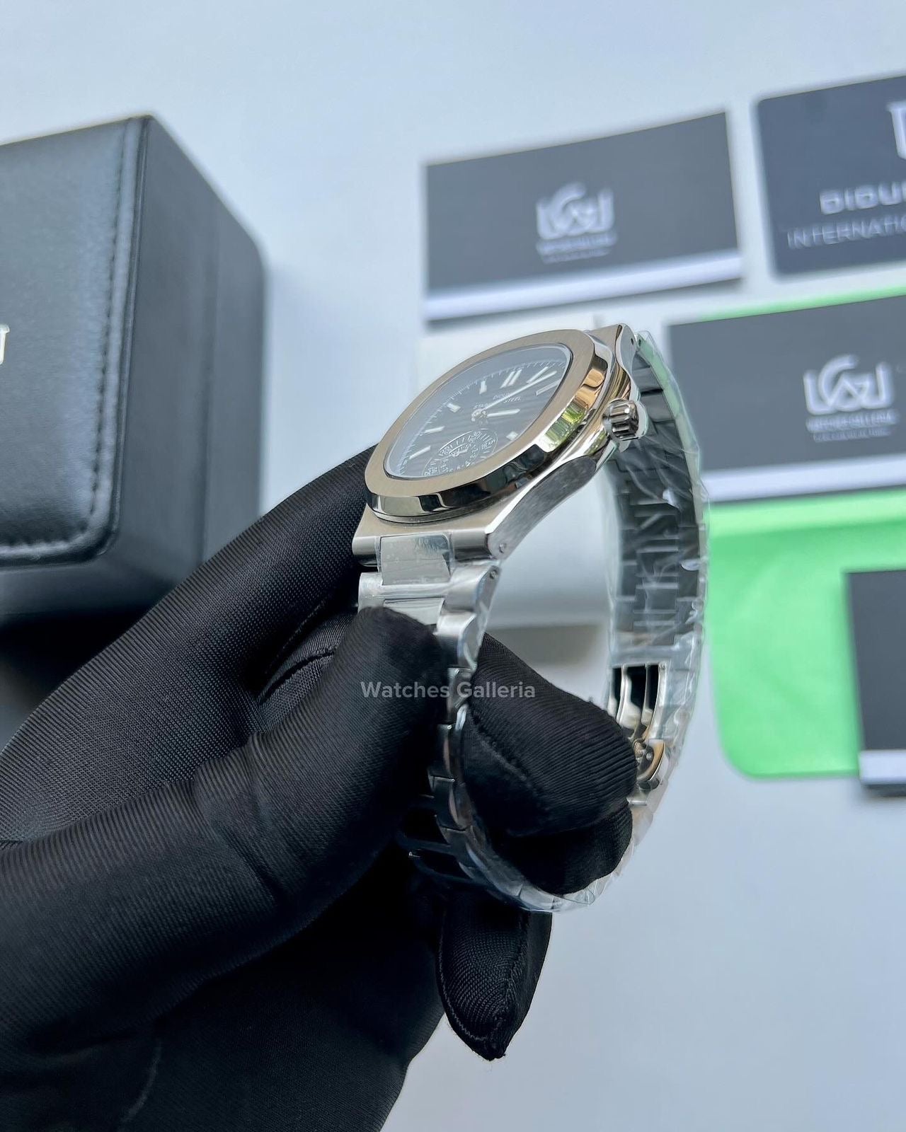 Didun Nautilus Sub Dial Quartz (Black) PD49 Watches Galleria