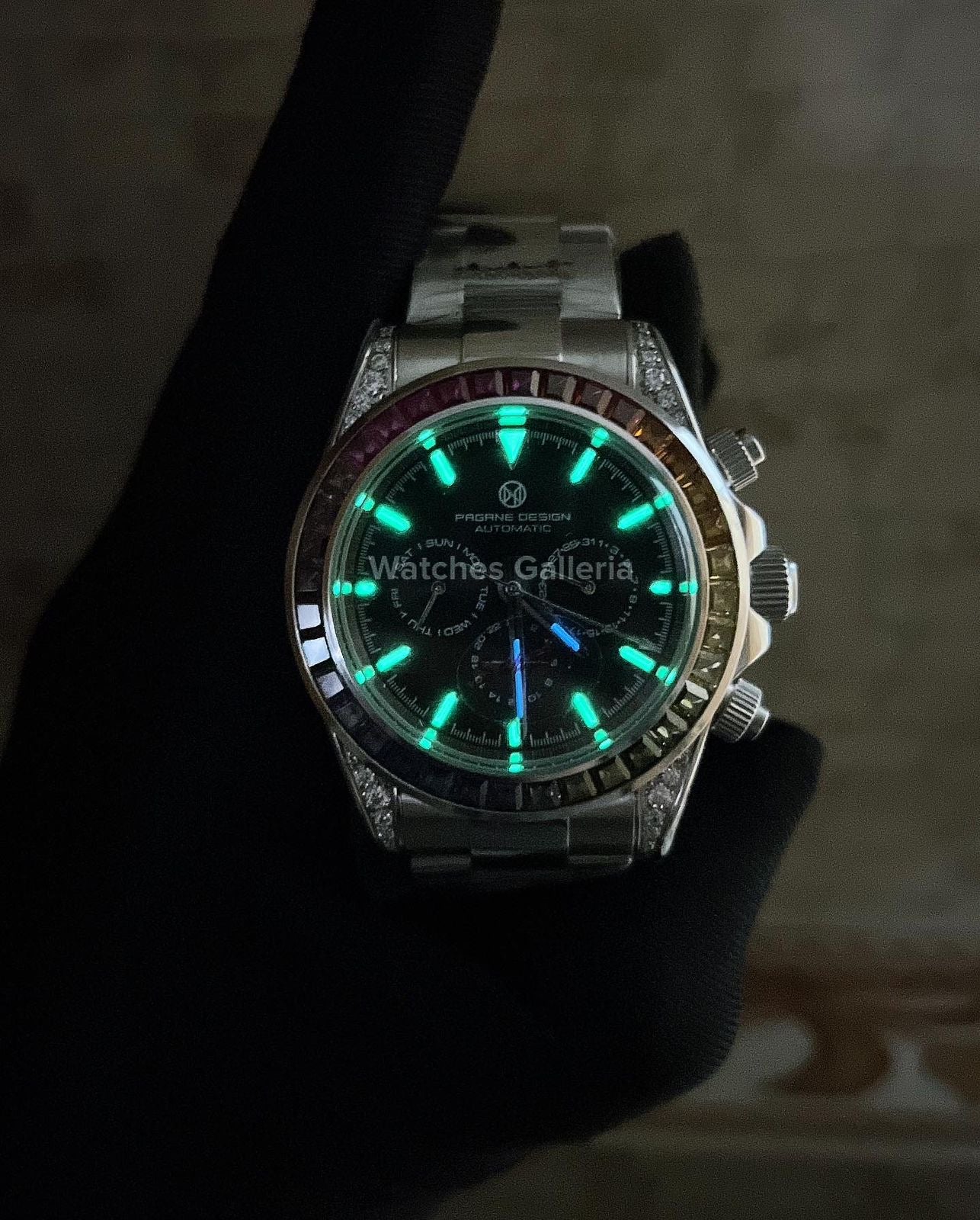 Pagrne Design Rainbow Daytona Automatic PG1666