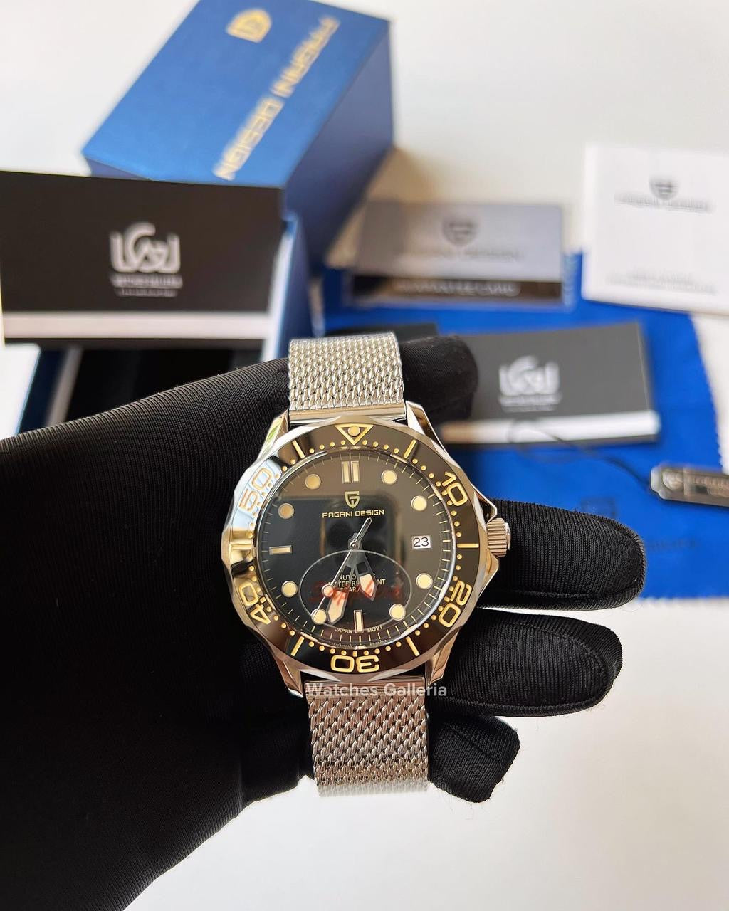 Pagani Design Seamaster James Bond Automatic (Black) PD1667