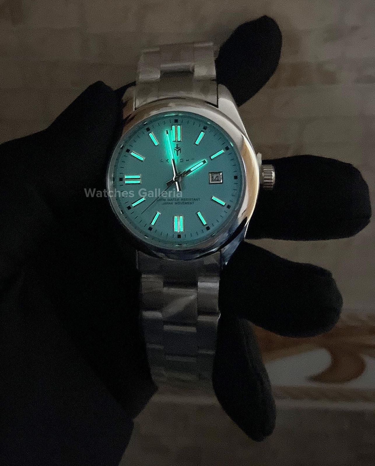 Aknight Oyster Perpetual Quartz (Tifanny Blue) AK2113