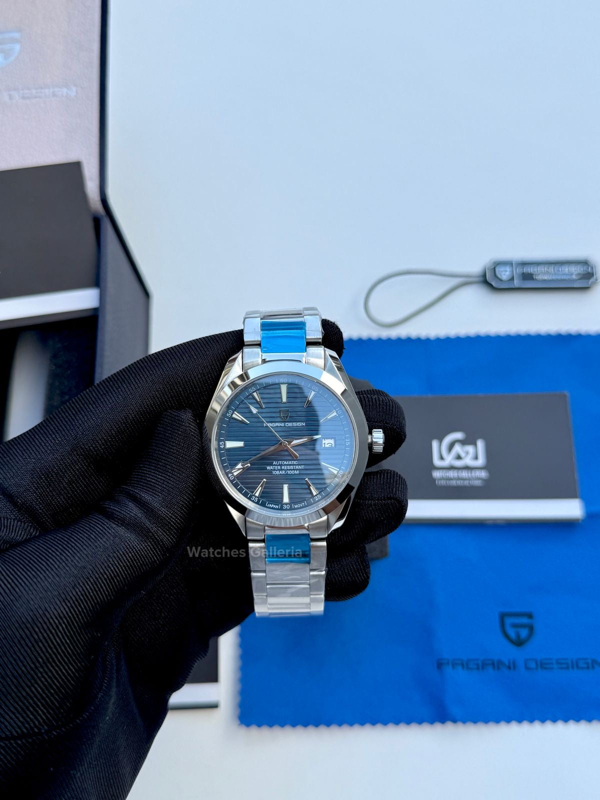Pagani Design Aqua Terra Automatic (Blue) PD1688 Watches Galleria